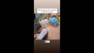 Verbandswechsel Dialyse Katheter