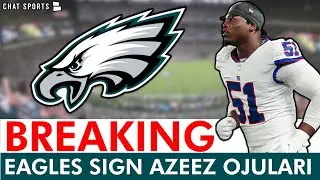 🚨BREAKING: Eagles Sign TALENTED Pass Rusher Azeez Ojulari - Howie Roseman Does It Again! Eagles News