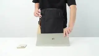 Bange Portable Laptop Bag With Handle Case Zip Soft Protective Sleeve 14 inches