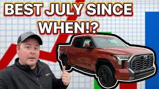 WOW! The Best Toyota Tundra July Sales Number In A VERY Long Time!