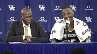 Missouri Tigers HC Dennis Gates and Mark Mitchell - Kentucky Postgame