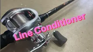 Line Conditioner | Tackle Prep Tip | #bassfishing #braidedline #fluorocarbon #fishingline