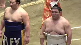 白熊 宝富士 十両土俵入り【大相撲令和7年9月場所】10日目 2025/09/23  [SEP 2025 DAY10]