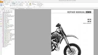 2009 KTM 65 SX XC Service Repair Manual PDF Download