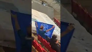 EFC fan watching the u21s at Doncaster rovers 🤣💙