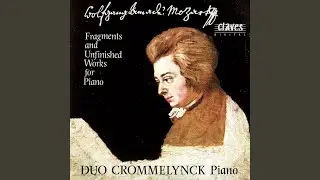 Sonata Movement in G Minor for Piano, K. 312 (189i, K6590d)