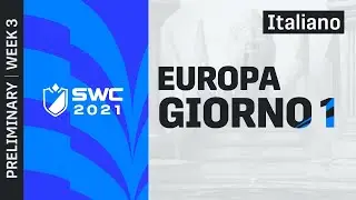 [ITALIANO] SWC 2021 Europe Preliminari Giorno 1 | Summoners War