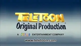 Teletoon Original Production Logo with 2004 Corus Byline And URL (2007-2011)