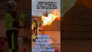 Fire Class B & Class C-Liquified Petroleum Gas LPG FIRE in Gas & Liquid states #fire#safety#gas#lpg
