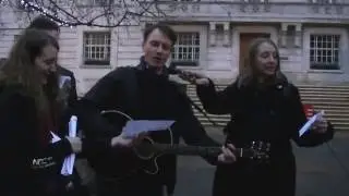 Climate Christmas Carol at Hackney Town Hall Dec 2016