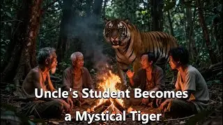 True Scary Stories Uncle's Student Becomes a Mystical Tiger 😯#truestory #horror #viralvideo