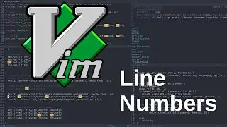 Vim Show line numbers (and hide)