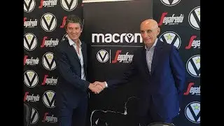 Presentazione accordo Virtus - Macron