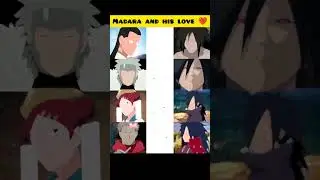 Madara & his love❤️ #naruto #narutoshippuden #shorts #anime #fyp #viral #madara