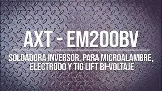 INVERSOR MULTIPROCESOS MMA/TIG LIFT/ MIG 200AMP AXTECH | AXTMP200