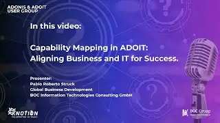 Tool Talk:  Capability Mapping in ADOIT (1 October 2025)
