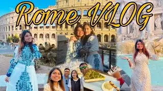OUR DREAM TRIP to ITALY 🇮🇹  || The Trevi Fountain, Colosseum || SAIMA & SAMIA &lsquo;s Vlogs