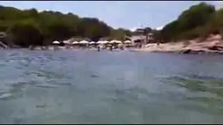 Underwater Camera in Ibiza, 1st beach!