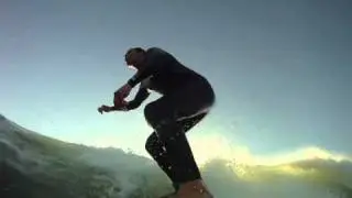 Chris Bruno Surfing Silverstrand with a GOPRO