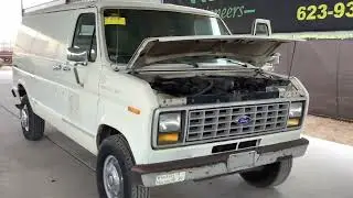 1990 Ford E-350 Econoline Cargo Van For Virtual Online Auction April 9, 2022