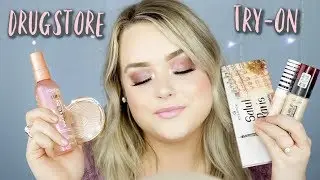 NEW DRUGSTORE HAUL & TRY-ON! | Courtneyroshell