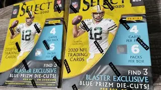 PANINI SELECT NFL FOOTBALL 2020 BLASTER BOX FROM TARGET OPENING!! IS IT WORTH IT?