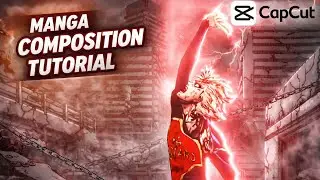 Manga composition tutorial in Capcut 