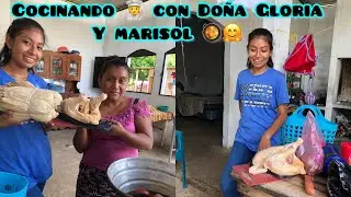 Visitando a Do&ntilde;a Gloria🤗Y a la ni&ntilde;a m&aacute;s trabajadora (Marisol)❤️