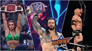 WWE SummerSlam 2021 Highlights Matches Card, Predictions Hindi - WWE SummerSlam Full Highlights 2021