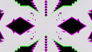 FREE Transforming Glitch Forms - VJ Loop Element