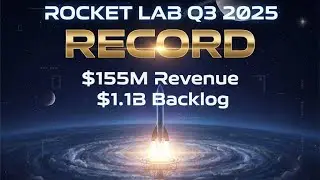 ДОХОДЫ ROCKET LAB ЗА 3 КВАРТАЛ: рекордный доход в 155 млн долларов, увеличение портфеля заказов н...