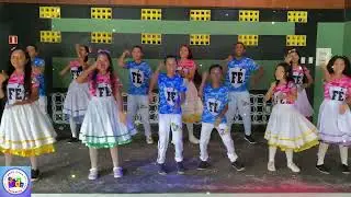 A vida com Jesus é uma alegria @abdisaddai5774 Coreografia El-Kids