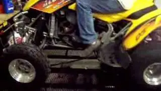 Bombardier DS650 on Dyno run