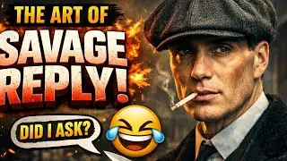 The real art of savage reply 🔥 or being savage #savagereply #viral @TheReBornMindset 