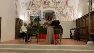 Luisa Sello e Alberto Busettini alla Pieve di San Martino ad Artegna