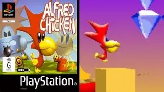 Alfred Chicken ... (PS1) Gameplay Peek
