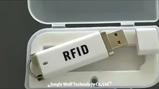 White Small USB RFID Reader for Computer