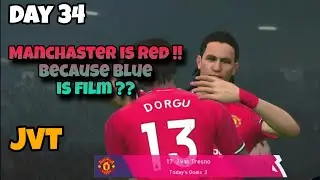 DAY 34 !! JvT Dan King MU Glory Glory Manchaster Is Red !!