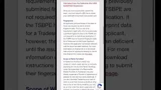 Texas Plumbing License Requirements