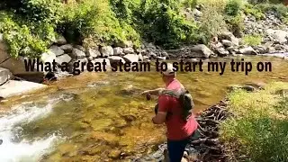 Boulder Creek Fly Fishing, First time fishing CO PART 1