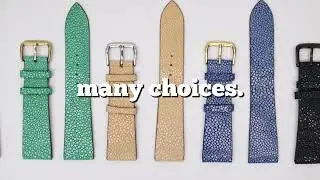 Watch Straps Replacement made from Stringray Skin fashion