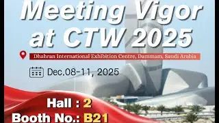 The Vigor team is looking forward to seeing you at CTW!#cncmill#welding  #exhibitioncenter
