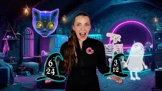 Spooky HALLOWEEN ESCAPE ROOM | Equivalent Fractions