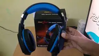 RedGear Hellscream Headphone Full Unboxing & Mic Test [HD 720p]