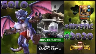 *Rank 1 Dragon Man* Easily Soloes AOA-part 4 *Heimdall* Boss(mystic+2020 obj) #mcoc #gaming