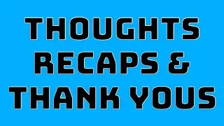 Live With Defness45 | Thoughts & Recap | Thank You's | Community Chill & Chat