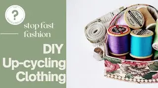 DIY Floral Embroidery to Up-cycle Your Clothes!