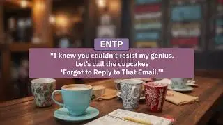 ENTP and ENFP's Ne (Extroverted Intuition) Chaos at a Cafe