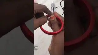 silk thread neat wrapping class 2 #lovestones #diy #braceletbangle #stonebeads #garnetjewelry