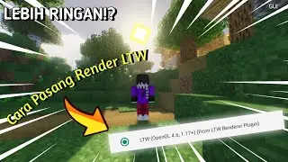 LEBIH RINGANN!? Cara Pasang Render LTW di Zalith Launcher | Minecraft Java Android